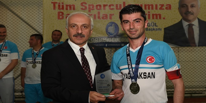 Osman Topuz Gol Kralı Oldu