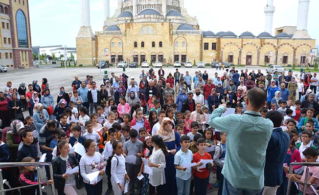 Genç Hafızlar Ter Döktü