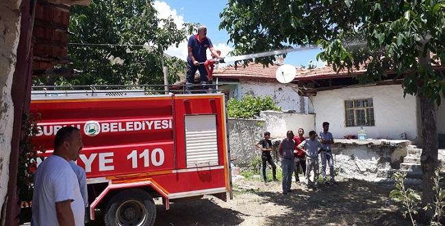 Bu Yangın Zor Söndürüldü