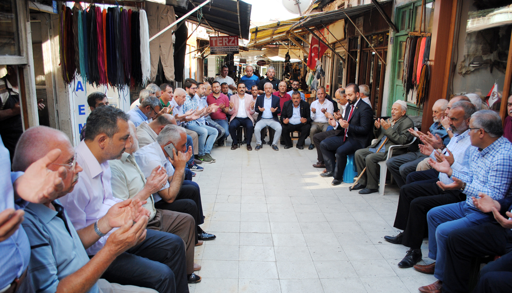 Esnaf Geleneksel Birlik Duasını Yaptı