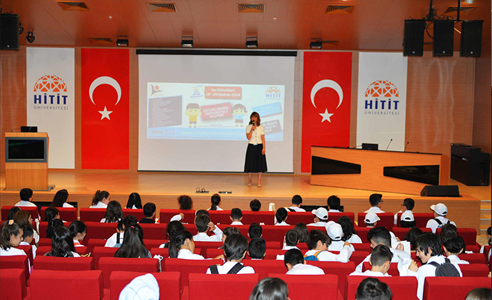 HİTÜ Çocuk Üniversitesi Etkinliklere Başladı