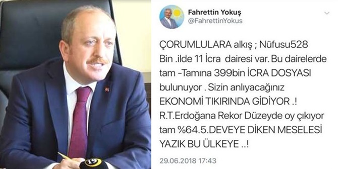 ‘Çorum Seçmenine Hakaret Ettiler’