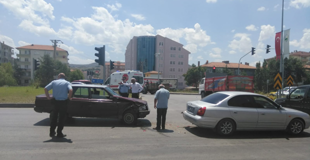 Sungurlu’da Trafik Kazası