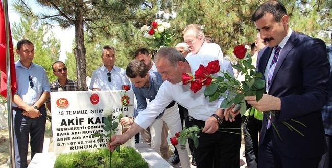 Akif Kapaklı Mezarı Başonda Anıldı