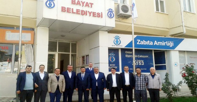 ÇESOB Yönetimi Bayat’ta Toplandı