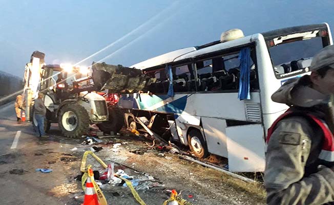 Otobüs Kazasında 2 Çorumlu Hayatını Kaybetti