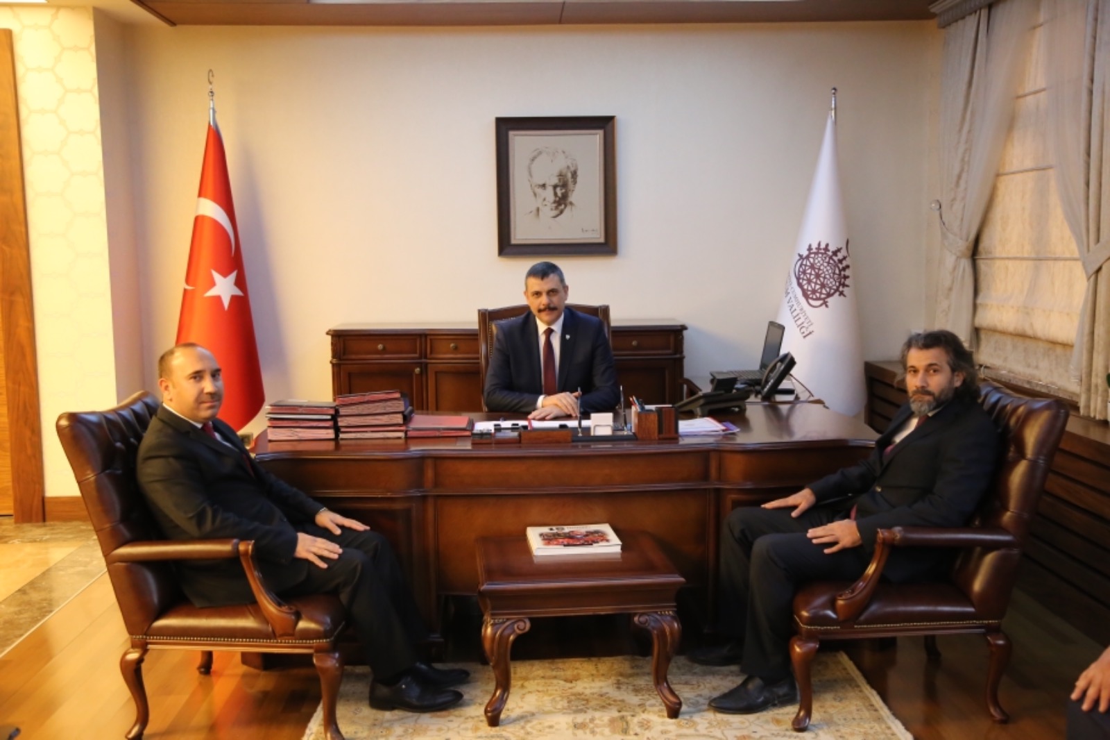 Malkoç’tan Vali’ye “Hoş Geldin” Ziyareti