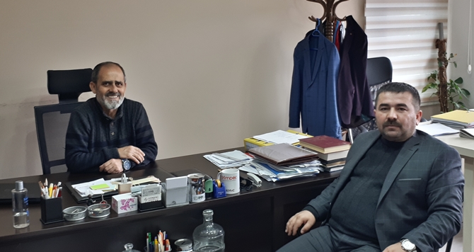 Muhtar Adayı Yücel’den Gazetemize Ziyaret