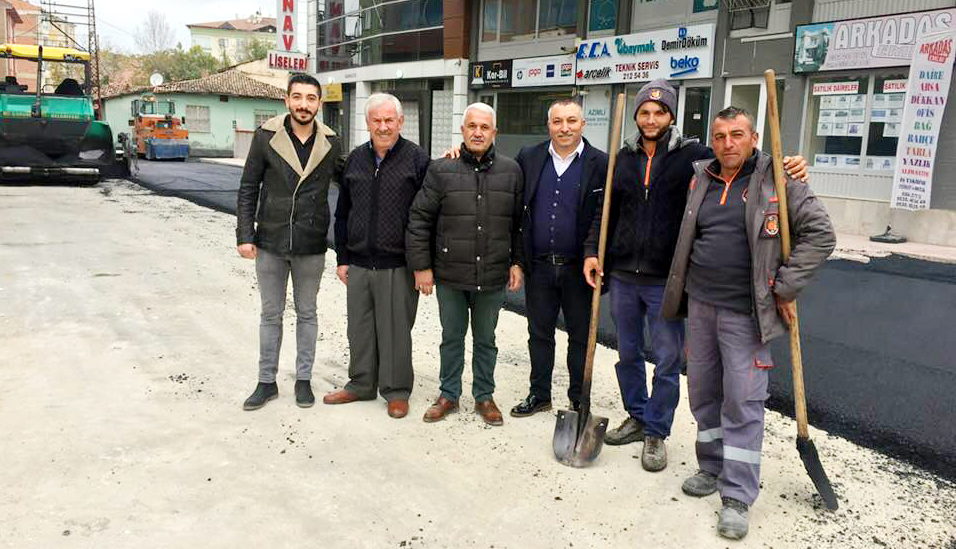 Karabacak’dan, Belediyeye Teşekkür