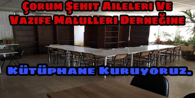 Kütüphane Kurmak İçin Destek İstediler