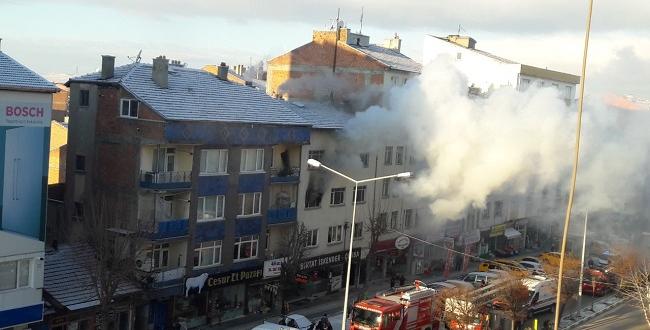 Çorum’da Korkutan Yangın