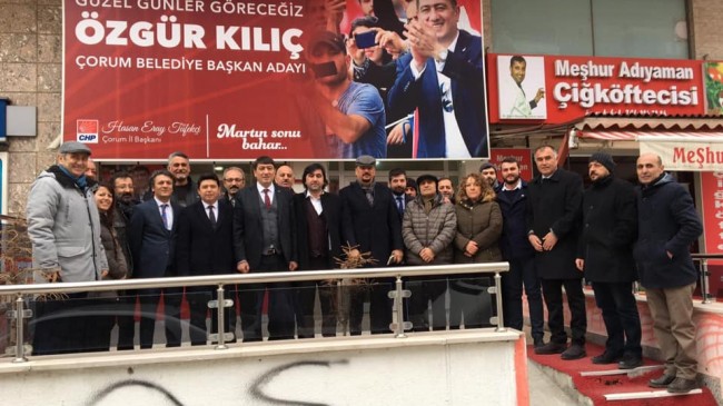 Kılıç, Bahabey’i Partililerle Geziyor