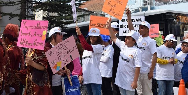 Sungurlu Farkındalık Yürüyüşü Yaptı