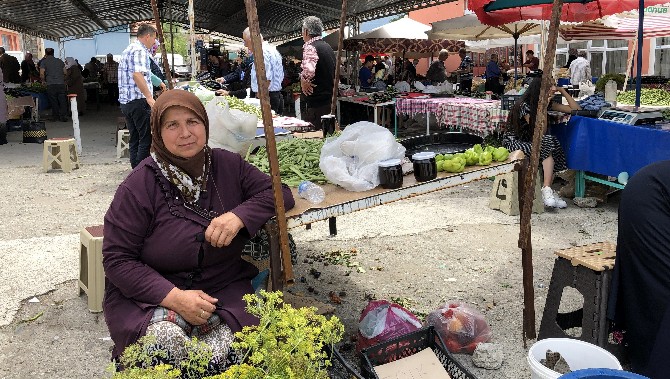 Kargı’da Yerli Pazara Yoğun İlgi