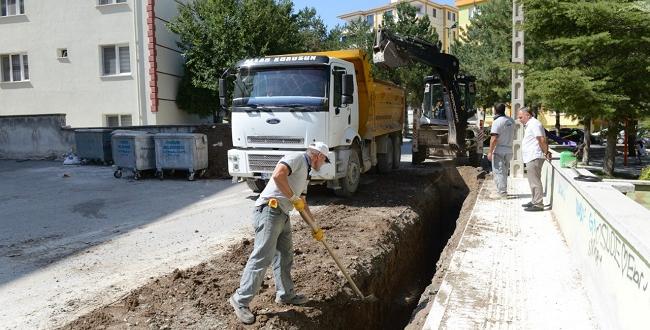 Akkent ve Gülabibey’de Alt Yapı Çalışması