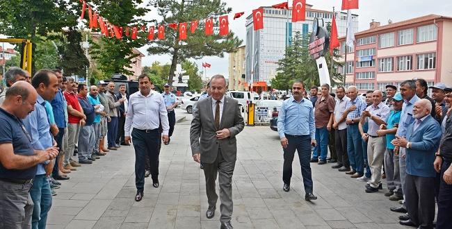 Sağlığına Kavuşan Başkan Böyle Karşılandı