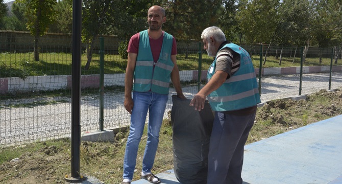 Hükümlüler Sungurlu’da Temizlik Yaptı