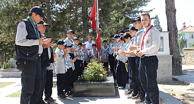 İzcilerden, Şehit Aybüke Öğretmene Vefa!