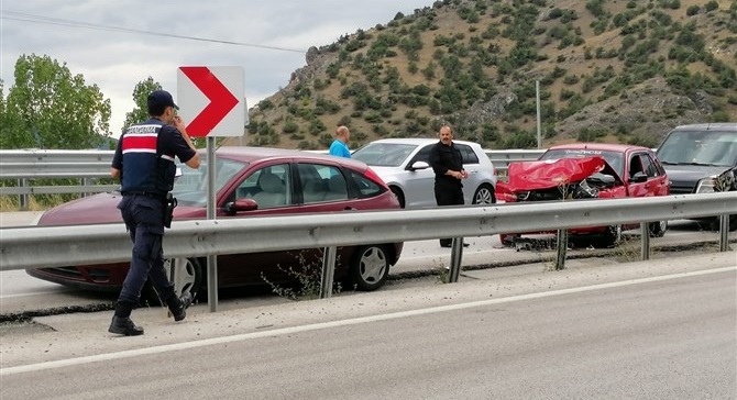 Çorum’da 11 Araç Birbirine Girdi: 7 Yaralı