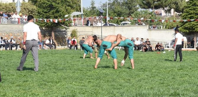 Ortaköy’de Karakucak Güreşleri Yapıldı