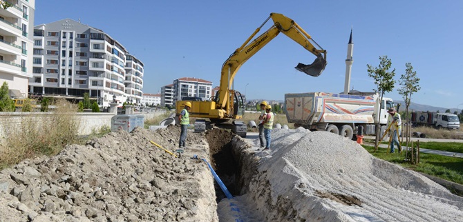 Albayrak Caddesi’nde Hummalı Çalışma