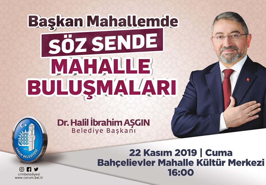 Başkan, Bahçelievler Sakinleriyle Buluşacak