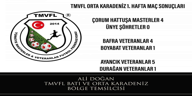 TMVFL’de Birinci Hafta Maçları Oynandı