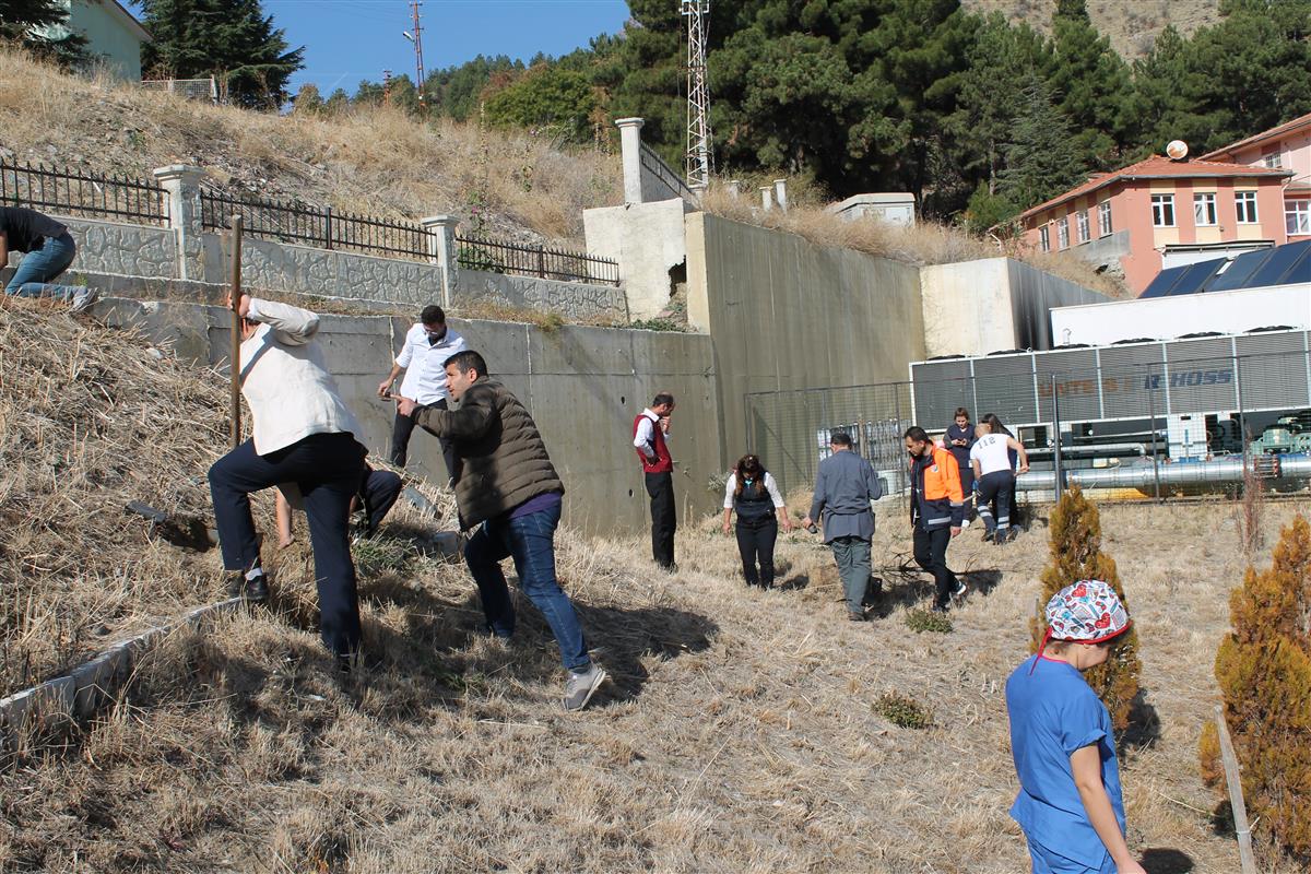 Fidan Dikme Kampanyasına Destek Verdiler