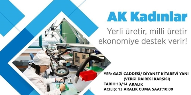 AK Kadınlardan Ekonomiye Destek