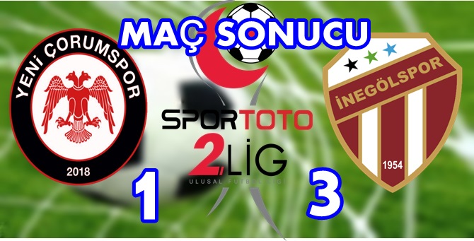 Çorumspor Kan Kaybediyor: 1-3