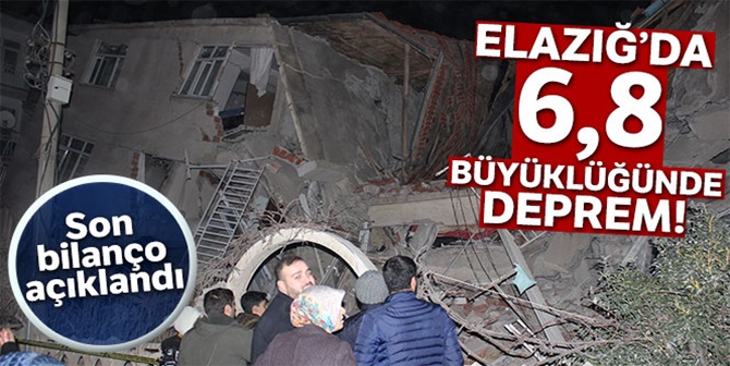 “Elazığ’da 8, Malatya’da 6 Kişi Hayatını Kaybetti”