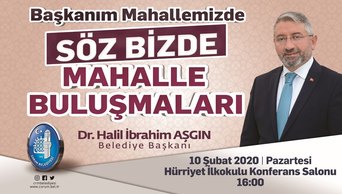 Başkan Bu Kez Çöplü Mahallesi’nde