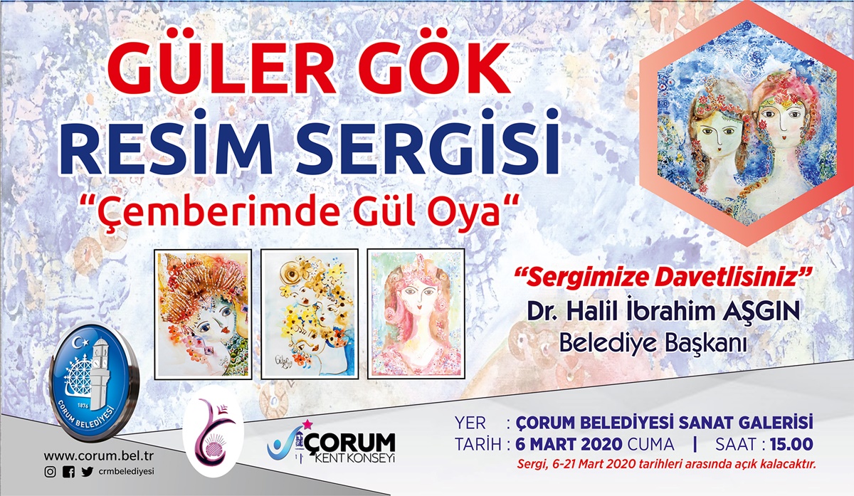 “Çemberimde Gül Oya” Sergisi Cuma Günü Açılıyor