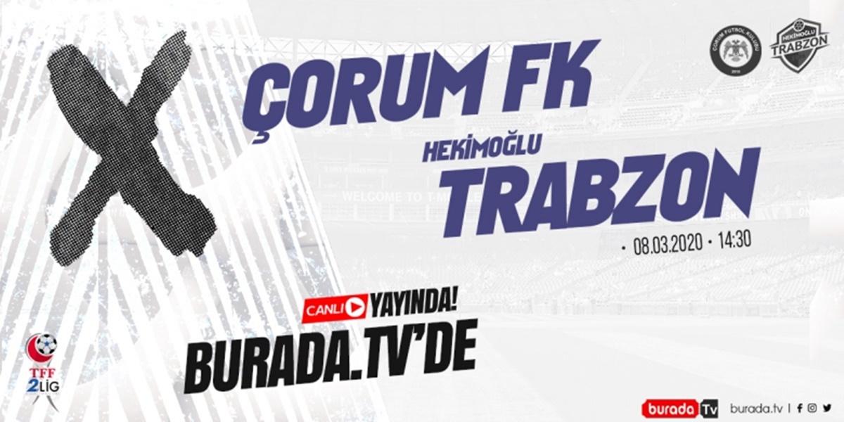 Çorum FK Maçı Şifresiz