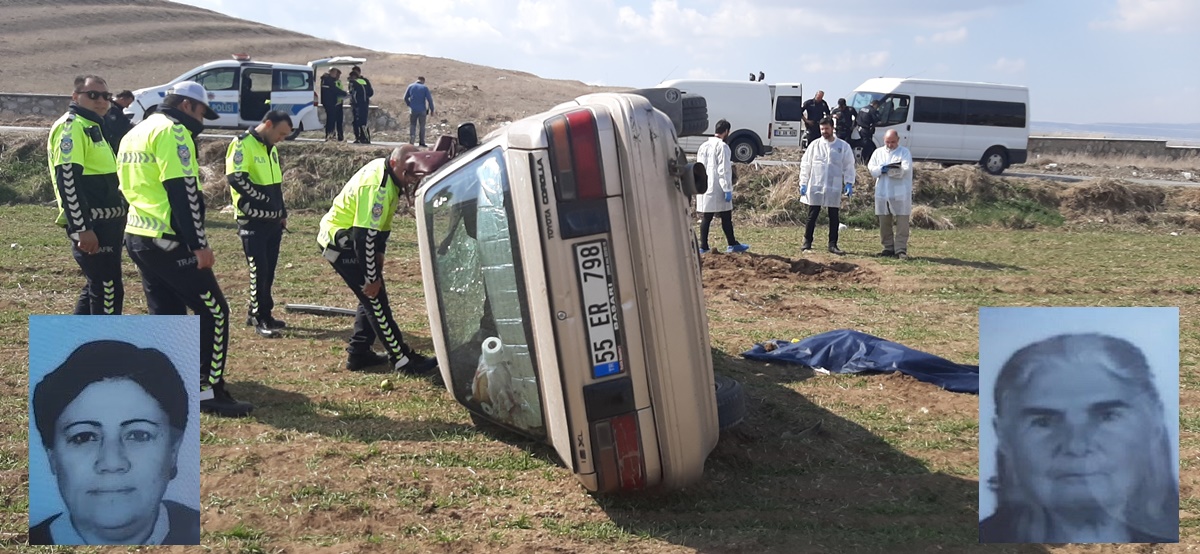 Otomobil Takla Attı; 1 Ölü, 1 Ağır Yaralı