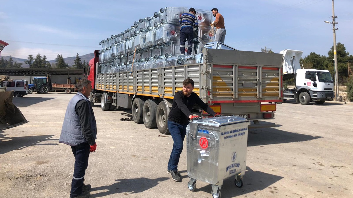 Bakanlıktan Dodurga’ya Konteyner Desteği