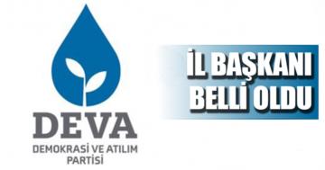 DEVA Partisi Çorum İl Başkanını Atadı