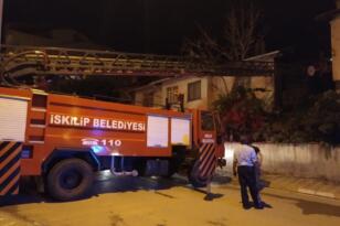 İskilip’te Korkutan Yangın