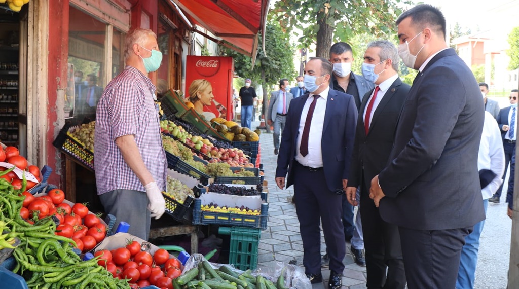 MHP’den Esnafa Destek Ziyareti