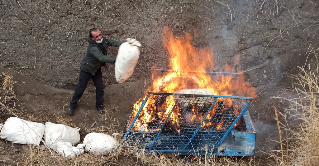 321 Kilo Uyuşturucu Madde İmha Edildi