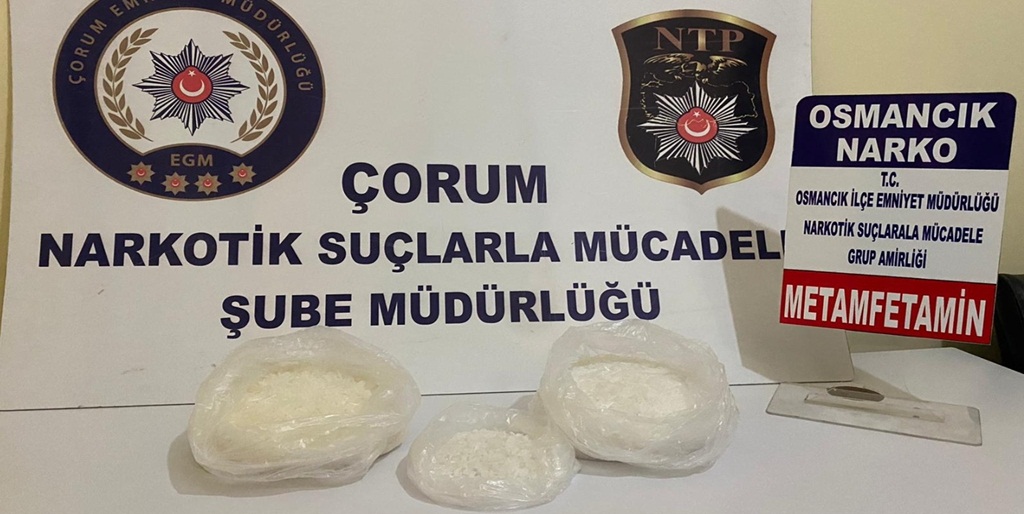 Çorum Polisinden Uyuşturucu Operasyonu