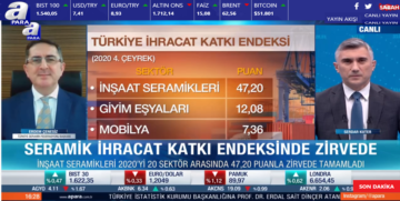 Çenesiz, Canlı Yayında Seramik Sektörünü Anlattı