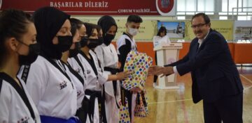 DATEM Tarafından Başarılı Sporcular Ödüllendirildi