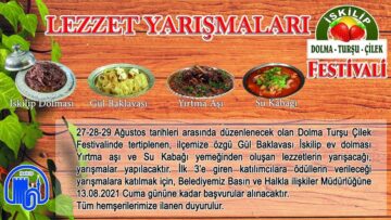 Festivalde Yöresel Lezzetler Yarışacak