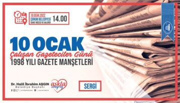 Gazete Manşetleri Sergisi Açılacak