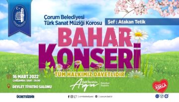 Belediye TSM Korosundan Bahar Konseri