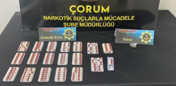 Çorum Polisinden Uyuşturucu Operasyonu