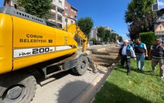 Buharevler Caddesi’nin Asfaltı Yenileniyor