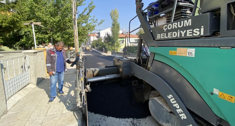 Beytepe 2.Cadde’nin Asfaltı Tamam