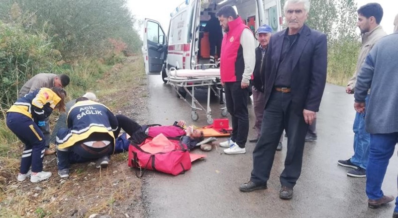 Yağışlı Hava Trafik Kazalarını Beraberinde Getirdi